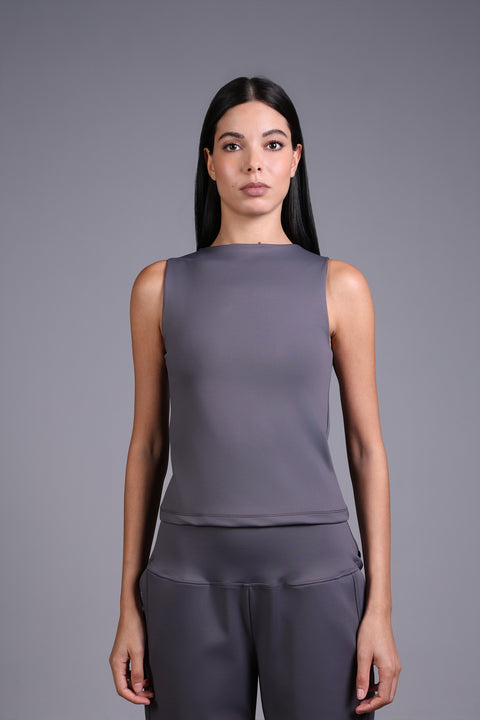 BALI TANK  — WOMENS GREY