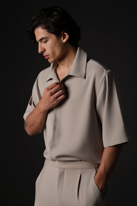 1987 SHIRT — IN BEIGE