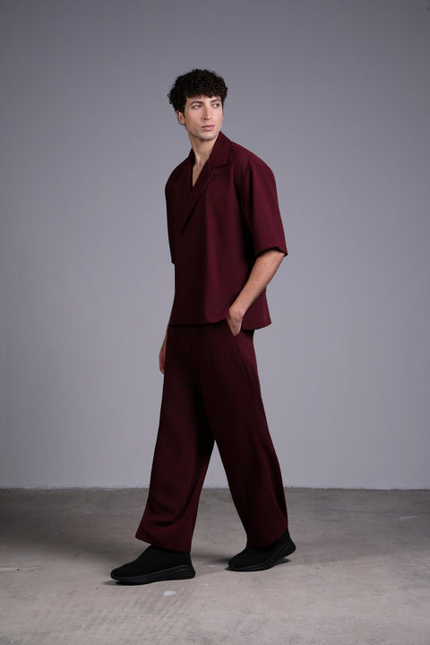 CAPRI PANTS  — MENS MAROON