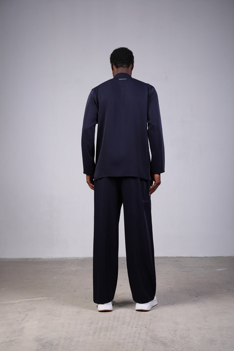 CLASSIC SHIRT FULL SLEEVES — MENS NAVY