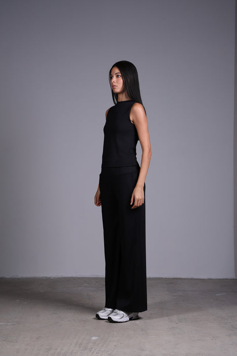 BALI TANK  — WOMENS BLACK