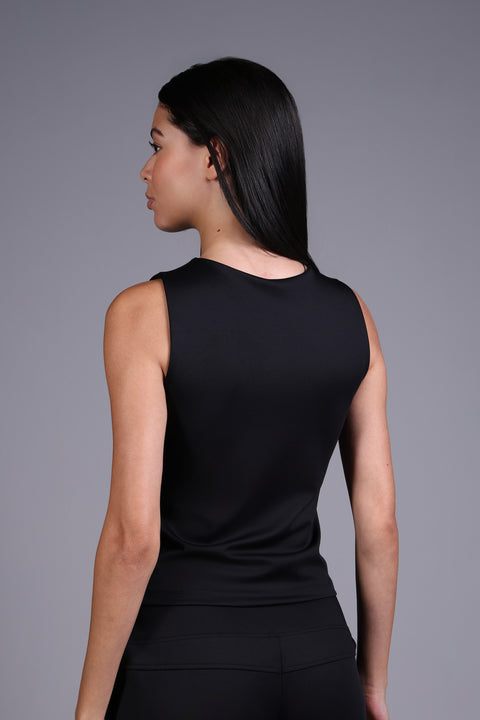 BALI TANK  — WOMENS BLACK