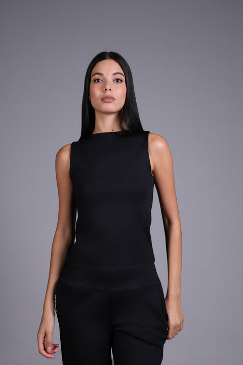 BALI TANK  — WOMENS BLACK