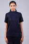CLASSIC SHIRT HALF SLEEVES — WOMENS NAVY