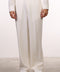 THE LINEN BLEND PANTS  — MENS OFF WHITE