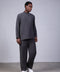 CLASSIC SHIRT FULL SLEEVES SET — MENS GREY