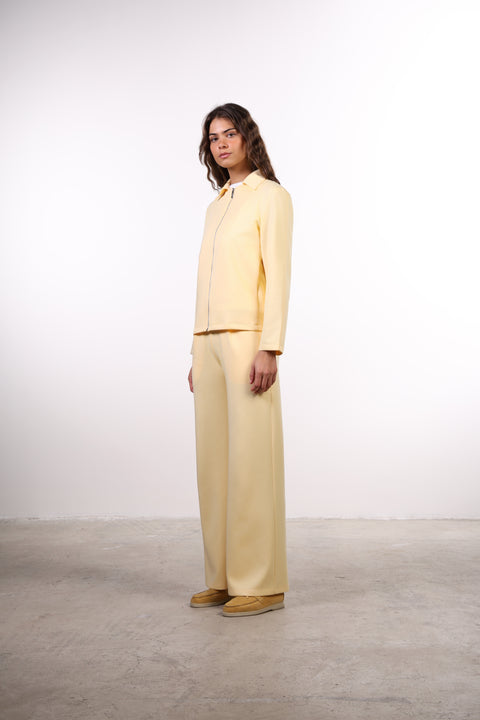 THE TRAVEL WEAR JACKET SET — WOMENS YELLOW