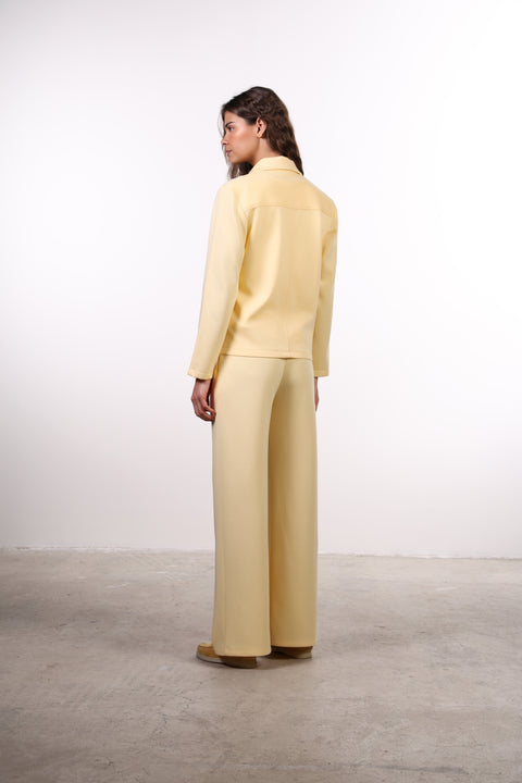 THE TRAVEL WEAR PLEATED PANTS — WOMENS YELLOW