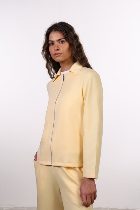 THE TRAVEL WEAR JACKET SET — WOMENS YELLOW
