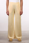 THE TRAVEL WEAR PLEATED PANTS — WOMENS YELLOW