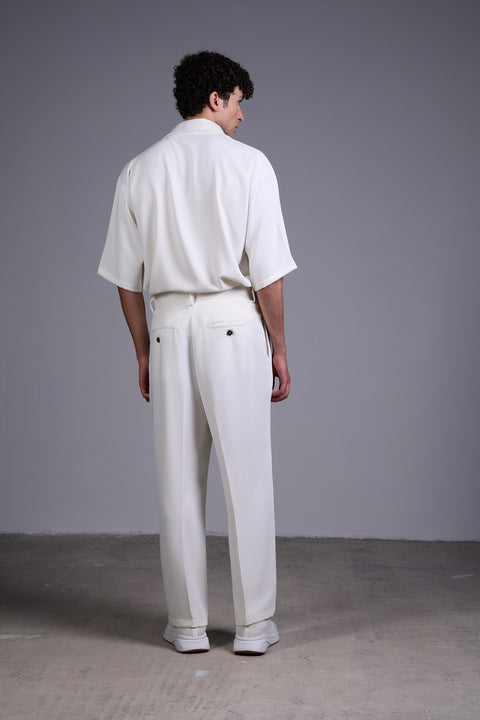 CAPRI PANTS  — MENS WHITE