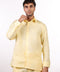 THE CLASSIC LINEN LONG SLEEVE SHIRT  — MENS YELLOW