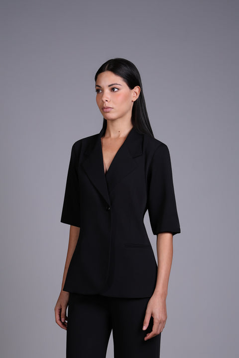CAPRI BLAZER  — WOMENS BLACK
