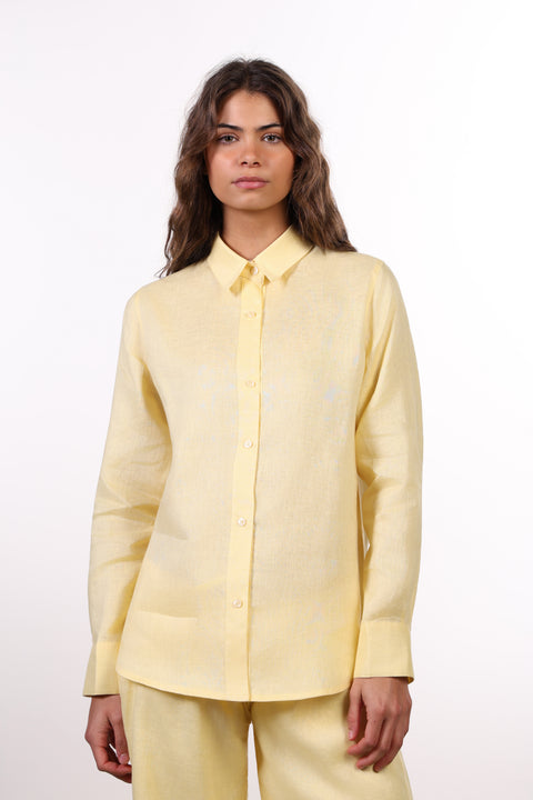 THE CLASSIC LINEN SET — WOMENS YELLOW