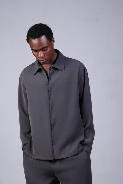 1987 SHIRT FULL SLEEVES — IN GREY