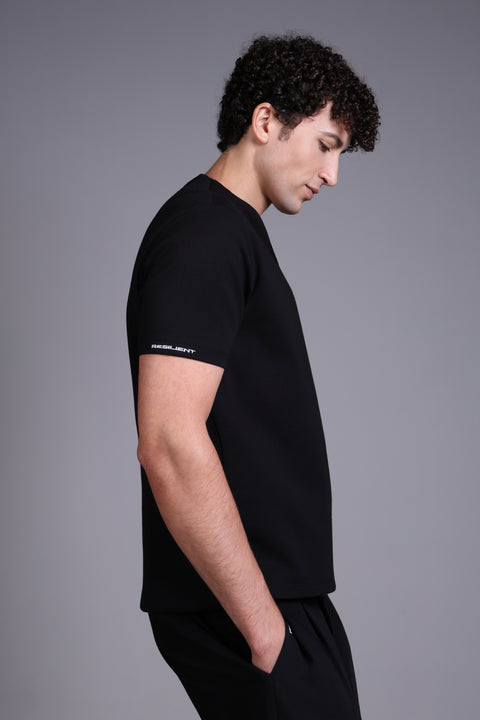 COMO TEE  — MENS BLACK