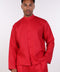 THE LINEN BUTTON-UP SHIRT — MENS RED