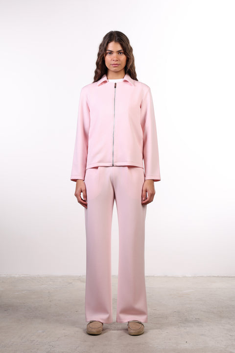 THE TRAVEL WEAR JACKET SET — WOMENS PINK