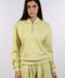 THE TRAVEL WEAR SWEATER — WOMENS LIME GREEN