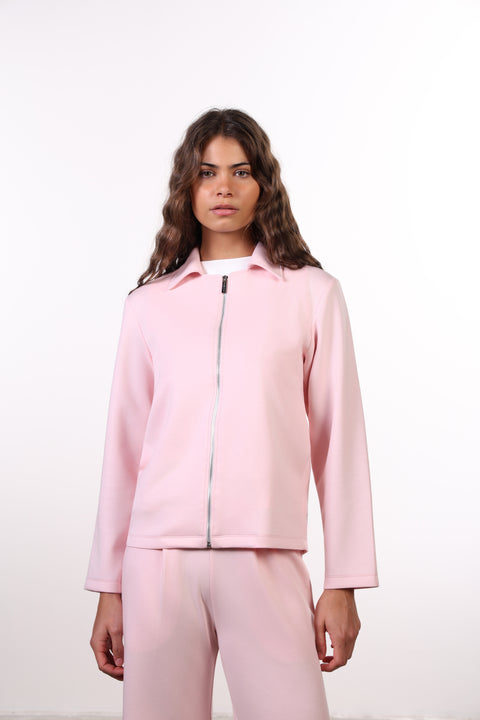 THE TRAVEL WEAR JACKET — WOMENS PINK