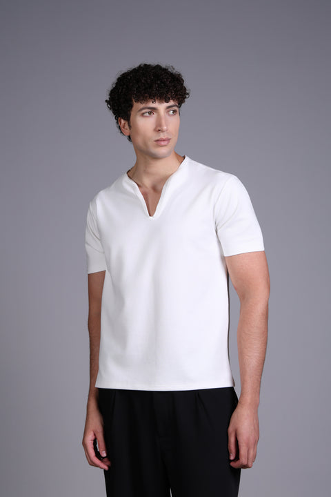 COMO TEE  — MENS WHITE