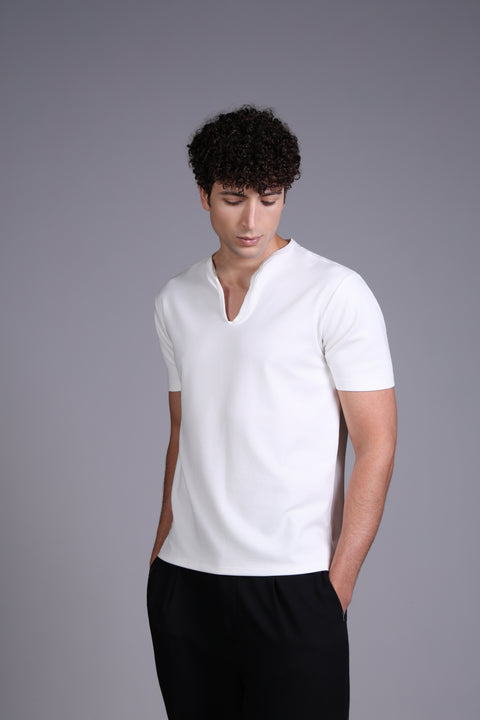COMO TEE  — MENS WHITE