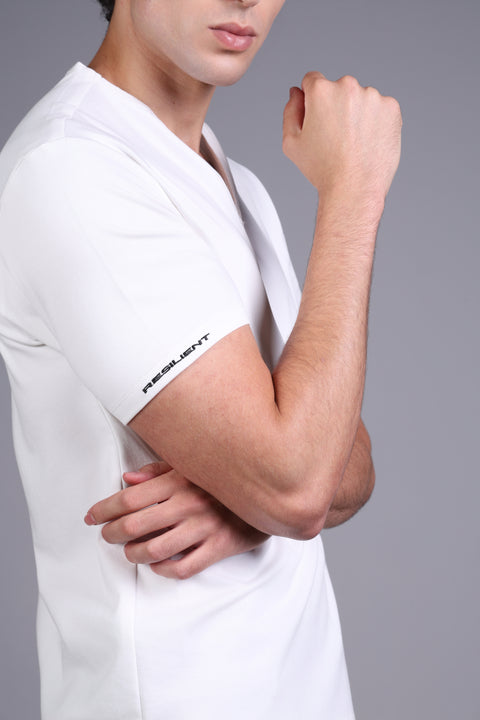 COMO TEE  — MENS WHITE