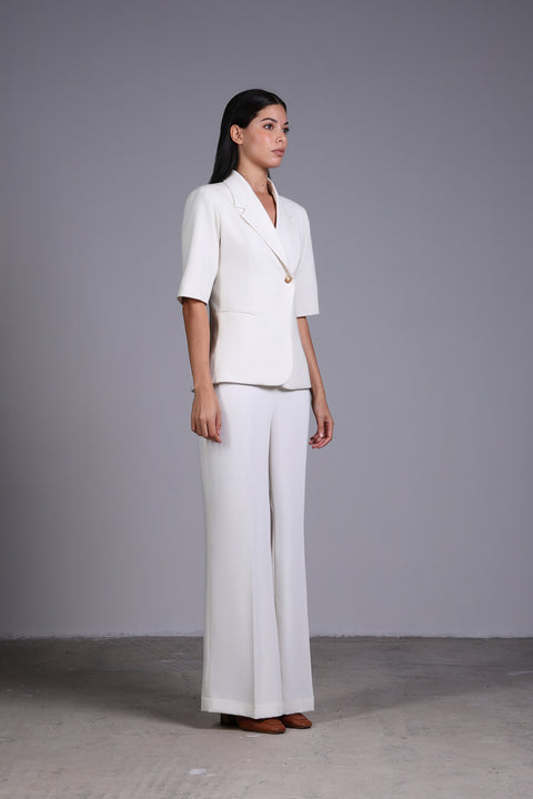 CAPRI BLAZER  — WOMENS WHITE