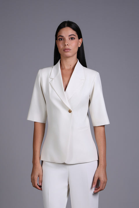 CAPRI BLAZER  — WOMENS WHITE
