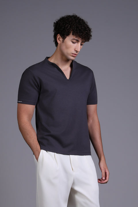 COMO TEE  — MENS GREY