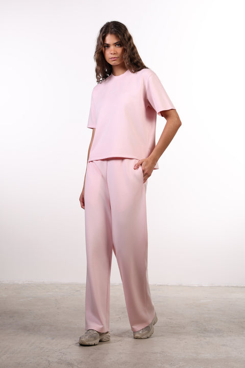 THE TRAVEL WEAR SHIRT SET — WOMENS PINK
