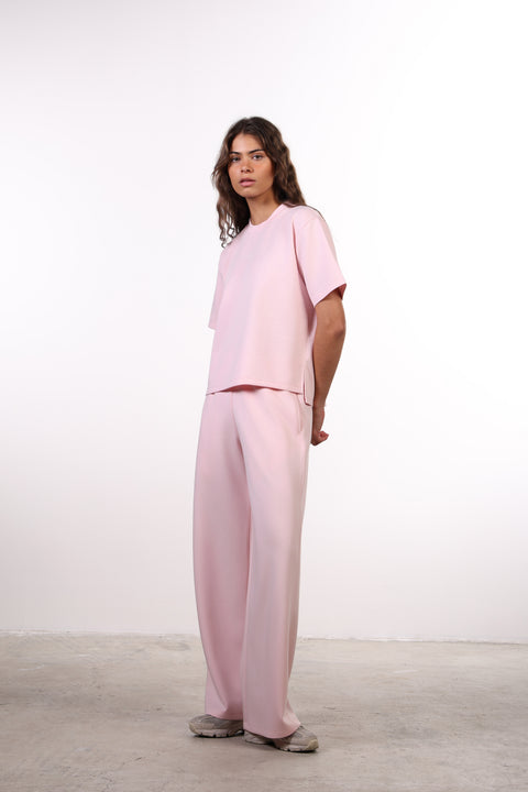 THE TRAVEL WEAR STRAIGHT PANTS — WOMENS PINK