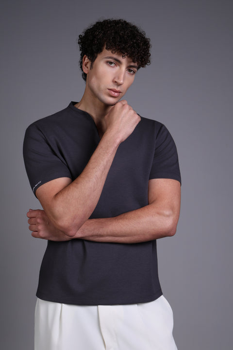 COMO TEE  — MENS GREY