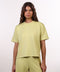THE TRAVEL WEAR SHIRT SET — WOMENS LIME GREEN