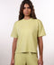 THE TRAVEL WEAR SHIRT — WOMENS LIME GREEN