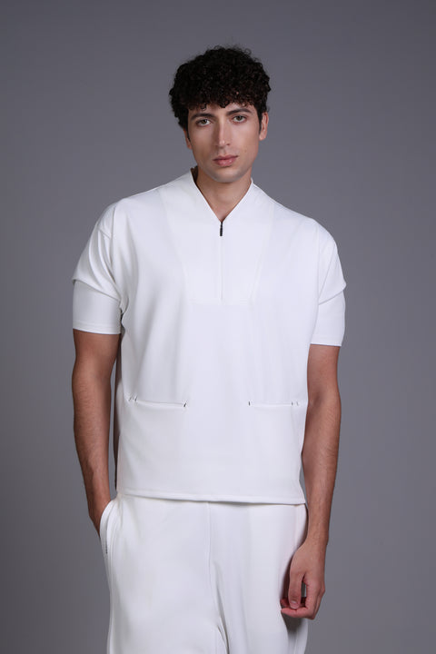 PALMA SHIRT  — MENS WHITE