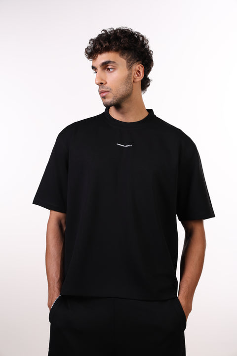 THE TRAVEL WEAR SHORT SLEEVE SHIRT — MENS BLACK