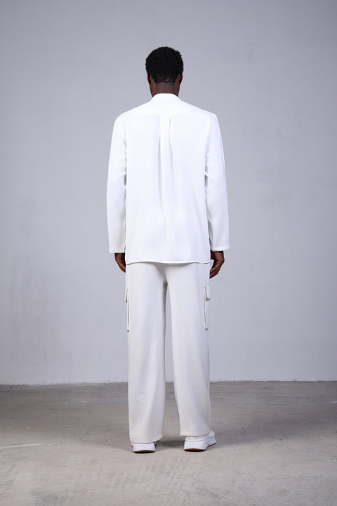 CORE SHIRT FULL SLEEVES — MENS WHITE