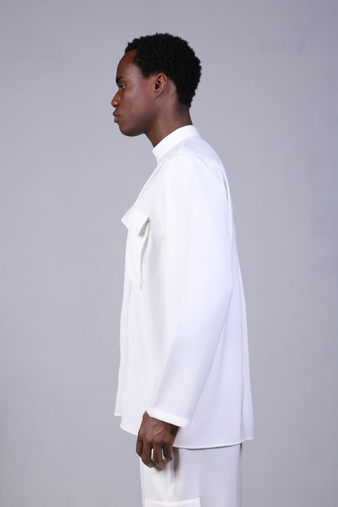 CORE SHIRT FULL SLEEVES SET — MENS WHITE