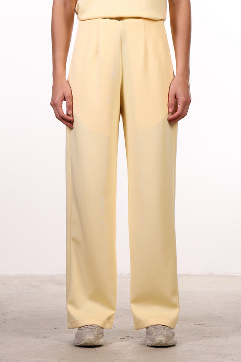 THE TRAVEL WEAR STRAIGHT PANTS — WOMENS YELLOW