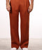 THE CLASSIC LINEN PANTS  — MENS BURNT ORANGE