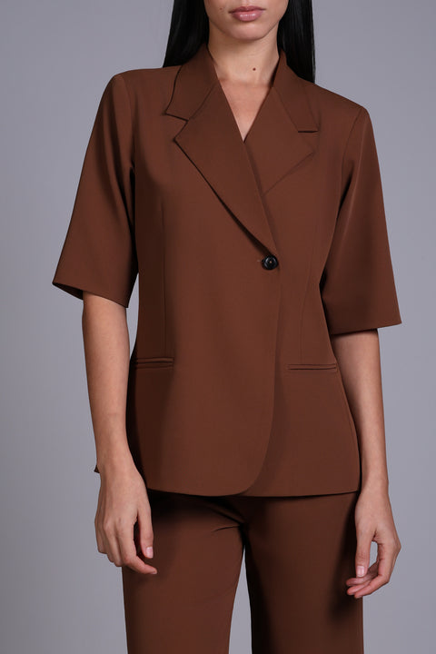 CAPRI BLAZER  — WOMENS BROWN