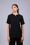 ALIGN SHIRT HALF SLEEVES — WOMENS BLACK