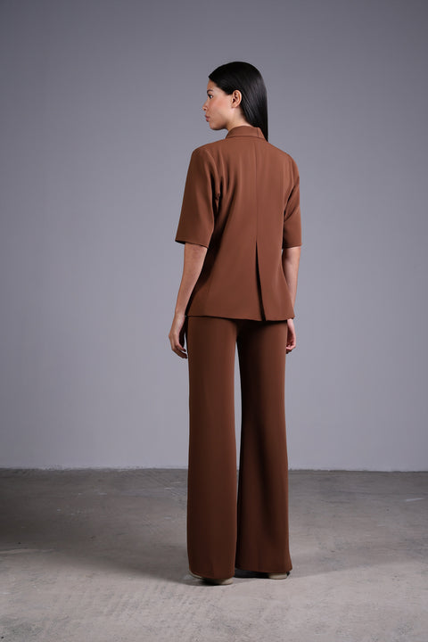 CAPRI BLAZER  — WOMENS BROWN