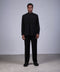 CORE SHIRT FULL SLEEVES SET — MENS BLACK