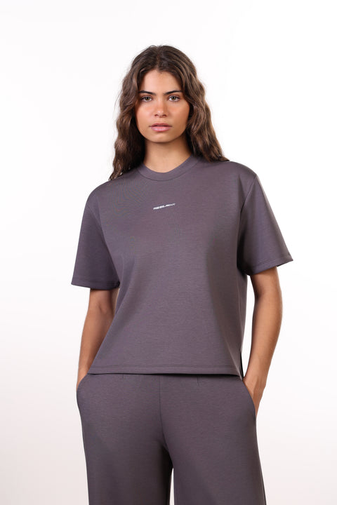 THE TRAVEL WEAR SHIRT — WOMENS GREY