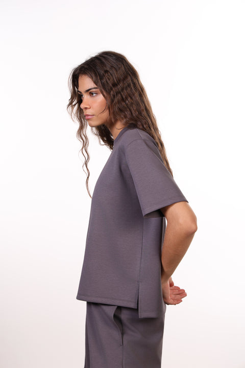 THE TRAVEL WEAR SHIRT — WOMENS GREY