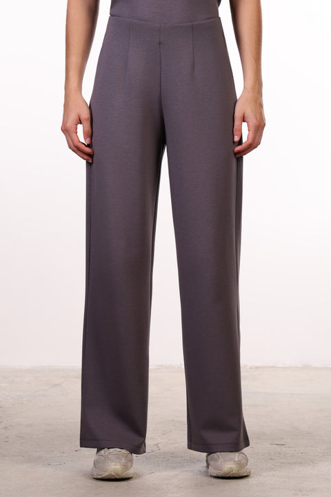 THE TRAVEL WEAR STRAIGHT PANTS — WOMENS GREY