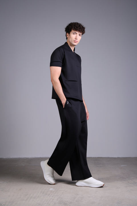 PALMA SHIRT  — MENS BLACK