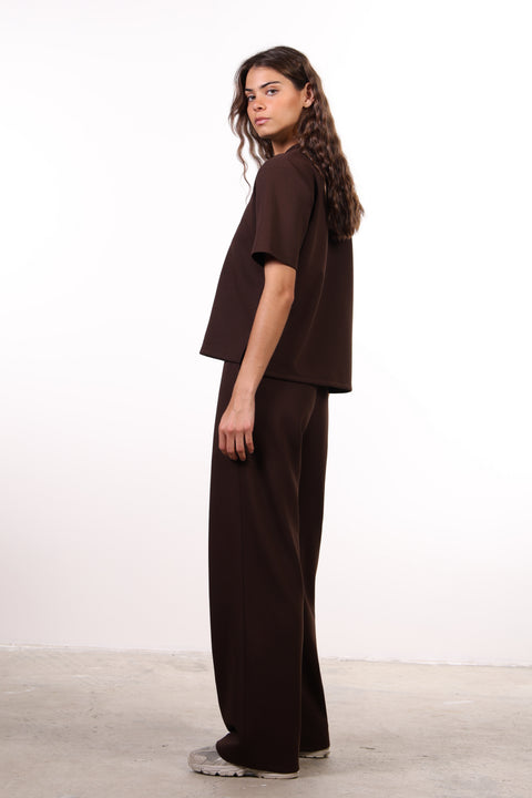 THE TRAVEL WEAR SHIRT — WOMENS BROWN